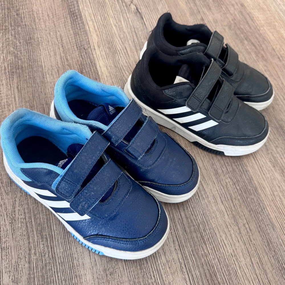 Pre-owned Boy's Adidas Tensaur Sport Velcro Sneakers Youth 1.5